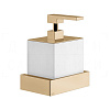 Gessi Inverso/Rettangolo Дозатор для жидкого мыла подвесной, колба Neolite, цвет: warm bronze PVD 20813#735