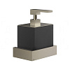 Gessi Inverso/Rettangolo Дозатор для жидкого мыла подвес., колба Neolite, цвет: finox brushed nickel 20814#149