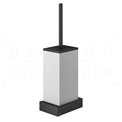 Gessi Inverso/Rettangolo Ершик для унитаза подвесной, колба Neolite, цвет: white/aged bronze 20819#187