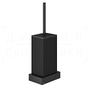 Gessi Inverso/Rettangolo Ершик для унитаза подвесной, колба Neolite, цвет: black/aged bronze 20820#187