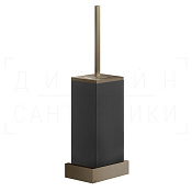 Gessi Inverso/Rettangolo Ершик для унитаза подвес., колба Neolite, цвет: coffee bronze brushed PVD 20820#761