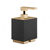 Gessi Inverso/Rettangolo Дозатор для жидкого мыла настольный, колба Neolite, цвет: warm bronze PVD 20838#735