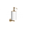 Gessi Ingranaggio Дозатор для жидкого мыла подвесной, колба Neolite, цвет: white/warm bronze PVD 63813#735