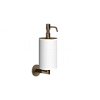 Gessi Ingranaggio Дозатор для жидкого мыла подвесной, колба Neolite, цвет: coffee bronze brushed PVD 63813#761