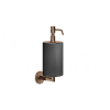 Gessi Ingranaggio Дозатор для жидкого мыла подвесной, колба Neolite, цвет: black/copper brushed PVD 63814#708