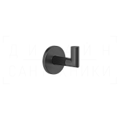 Gessi Ingranaggio Крючок для полотенец одинарный, подвесной, цвет: matte black 63821#299