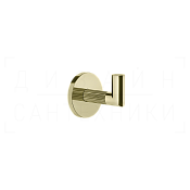 Gessi Ingranaggio Крючок для полотенец одинарный, подвесной, цвет: brass PVD 63821#710