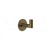 Gessi Ingranaggio Крючок для полотенец одинарный, подвесной, цвет: antique brass 63821#713
