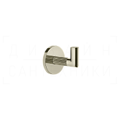 Gessi Ingranaggio Крючок для полотенец одинарный, подвесной, цвет: nickel PVD 63821#720