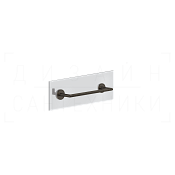 Gessi Anello Полотенцедержатель для крепления на стекло 35 см, подвесной, цвет: aged bronze 63824#187