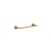 Gessi Ingranaggio Полотенцедержатель 35 см, подвесной, цвет: warm bronze PVD 63897#735
