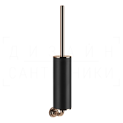 Gessi Venti20 Ершик для унитаза подвесной, с кермической колбой Neolite, цвет: black/copper PVD 65420#030