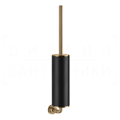 Gessi Venti20 Ершик для унитаза подвесной, колба Neolite, цвет: black/warm bronze brushed PVD 65420#726