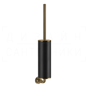 Gessi Venti20 Ершик для унитаза подвесной, колба Neolite, цвет: black/deep bronze brushed PVD 65420#791