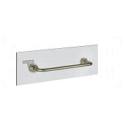 Gessi Venti20 Полотенцедержатель на стекло 34,5 см, подвесной, цвет: finox brushed nickel 65511#149