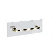 Gessi Venti20 Полотенцедержатель для крепления на стекло 34,5 см, подвесной, цвет: brass PVD 65511#710