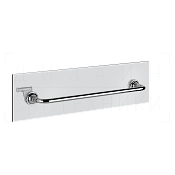 Gessi Venti20 Полотенцедержатель для крепления на стекло 49,5 см, подвесной, цвет: chrome 65513#031