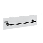 Gessi Venti20 Полотенцедержатель для крепления на стекло 49,5 см, подвесной, цвет: black metal PVD 65513#706