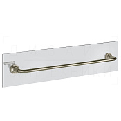 Gessi Venti20 Полотенцедержатель на стекло 64,5 см, подвесной, цвет: finox brushed nickel 65515#149