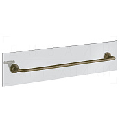 Gessi Venti20 Полотенцедержатель для крепления на стекло 64,5 см, подвесной, цвет: antique brass 65515#713