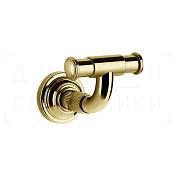 Gessi Venti20 Крючок для полотенец двойной, подвесной, цвет: gold PVD 65521#246
