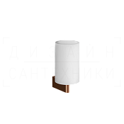 Gessi Origini Стакан подвесной, керамический Neolite, цвет: white/copper PVD 66407#030