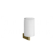 Gessi Origini Стакан подвесной, керамический Neolite, цвет: white/brass PVD 66407#710