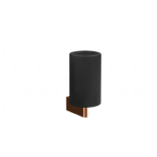 Gessi Origini Стакан подвесной, керамический Neolite, цвет: black/copper PVD 66408#030