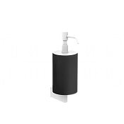 Gessi Origini Дозатор для жидкого мыла подвесной, керамическ. колба Neolite, цвет: black/matte white 66414#279