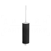 Gessi Origini Ершик для унитаза подвесной, с кермической колбой Neolite, цвет: black/matte white 66420#279