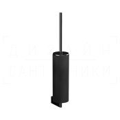 Gessi Origini Ершик для унитаза подвесной, с кермической колбой Neolite, цвет: black/black metal PVD 66420#706