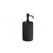 Gessi Ventaglio Дозатор для жидкого мыла настольный, колба Neolite, цвет: black/aged bronze 66438#187