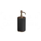 Gessi Ventaglio Дозатор для жидкого мыла настольный, колба Neolite, цвет: coffee bronze brushed PVD 66438#761