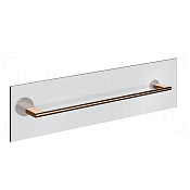 Gessi Origini Полотенцедержатель для крепления на стекло 63,5 см, подвесной, цвет: copper PVD 66515#030