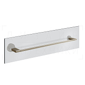 Gessi Origini Полотенцедержатель на стекло 63,5 см, подвесной, цвет: finox brushed nickel 66515#149