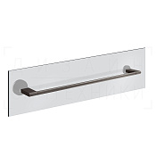 Gessi Origini Полотенцедержатель на стекло 63,5 см, подвесной, цвет: black metal brushed PVD 66515#707