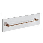 Gessi Origini Полотенцедержатель для крепления на стекло 63,5 см, подвесн., цвет: copper brushed PVD 66515#708