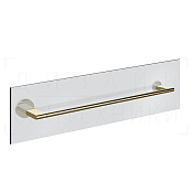 Gessi Origini Полотенцедержатель для крепления на стекло 63,5 см, подвесной, цвет: brass PVD 66515#710
