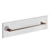 Gessi Origini Полотенцедержатель на стекло 63,5 см, подвесной, цвет: coffee bronze brushed PVD 66515#761