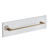 Gessi Origini Полотенцедержатель на стекло 63,5 см, подвесной, цвет: deep bronze brushed PVD 66515#791