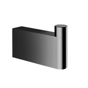 Gessi Origini Крючок для полотенец одинарный, подвесной, цвет: black metal PVD 66523#706