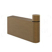 Gessi Origini Крючок для полотенец одинарный, подвесной, цвет: antique brass 66523#713