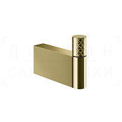 Gessi Habito Intreccio Крючок для полотенец одинарный, подвесной, цвет: brass PVD 70123#710