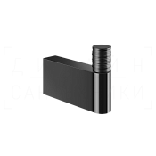 Gessi Habito Trame Крючок для полотенец одинарный, подвесной, цвет: black metal PVD 70323#706
