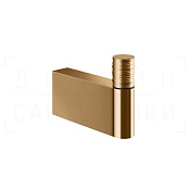 Gessi Habito Trame Крючок для полотенец одинарный, подвесной, цвет: warm bronze PVD 70323#735