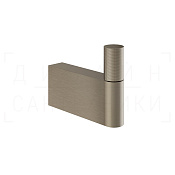 Gessi Habito Cesello Крючок для полотенец одинарный, подвесной, цвет: finox brushed nickel 70423#149