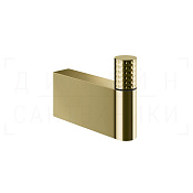 Gessi Habito Cesello Крючок для полотенец одинарный, подвесной, цвет: brass PVD 70423#710
