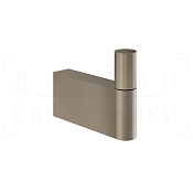 Gessi Habito Rigato Крючок для полотенец одинарный, подвесной, цвет: finox brushed nickel 70523#149