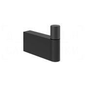 Gessi Habito Rigato Крючок для полотенец одинарный, подвесной, цвет: matte black 70523#299