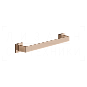 Gessi Inverso/Rettangolo Поручень для ванны 50 см, подвесной, цвет: copper PVD 20893#030